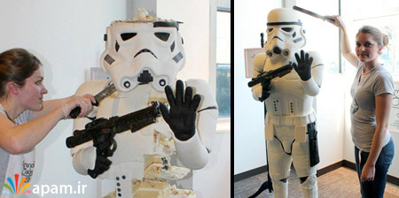 کیک های خوشمزه,جنگ ستارگان,Stormtrooper Cake,apam.ir