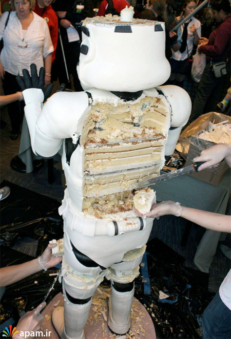 کیک های خوشمزه,جنگ ستارگان,Stormtrooper Cake,apam.ir