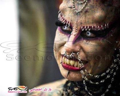 تصاویر از چهره وحشتناک شیطان پرستان در گردهمایی سال 2012 (18+)  