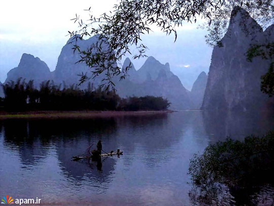 عکس طبیعت,طبیعت زیبا,سحرآمیز,چین
