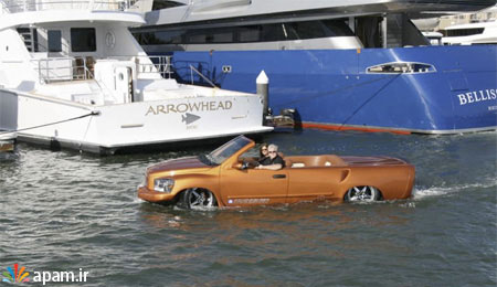 اتومبیل های مدرن,Custom Car Drives on Water,apam.ir
