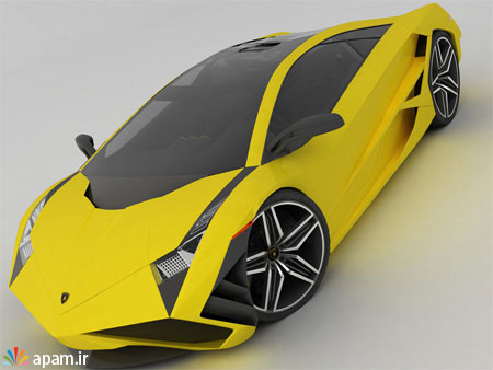 ایده های خلاقانه,Beautiful Lamborghini X Concept,apam.ir