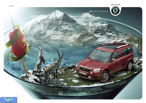  تبلیغات دیدنی,Creative Car Ads
