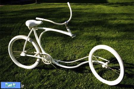 سازه های خلاقانه,Forkless Bicycle Design 