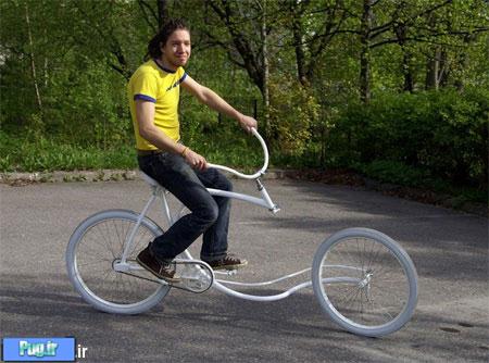 سازه های خلاقانه,Forkless Bicycle Design 