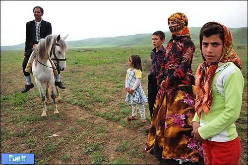 زنان سوارکار ایل/ روستای جبر جیر