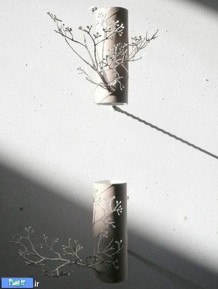  آثار هنری دیدنی,Toilet Paper Roll Trees