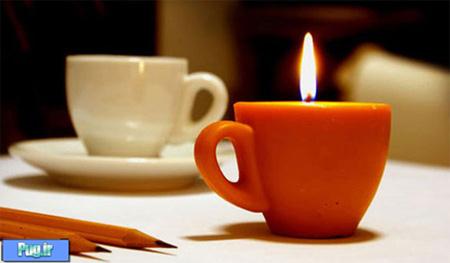 Coffee Cup Candle