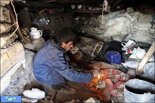 تصاویر: مصرف مواد مخدر در مشهد
