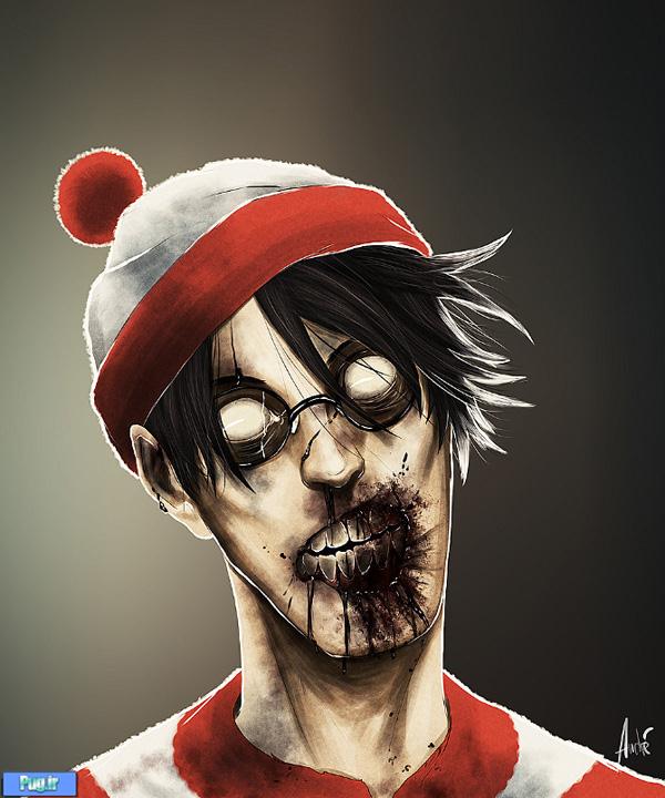 Zombie Waldo web Zombie Portraits By Andre De Freitas