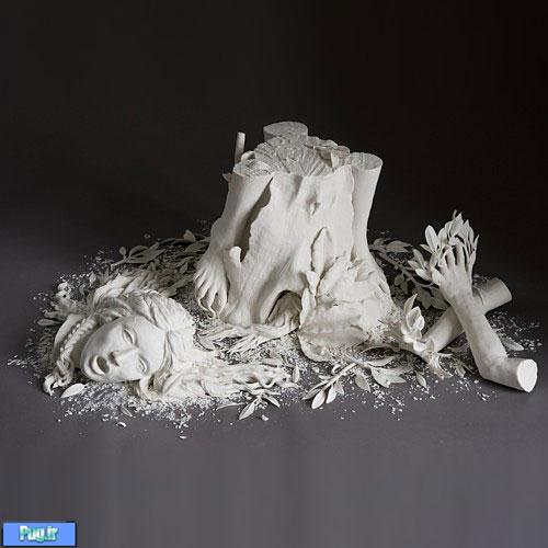 daphne Porcelain Sculptures by Kate D. MacDowell