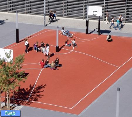Unique Basketball Court