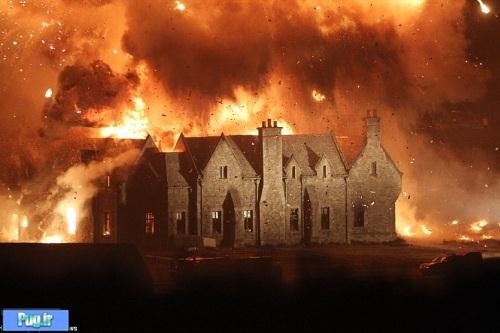 انفجار مهیب در لوکیشن فیلمبرداری جدیدترین جیمز باند/ گزارش تصویری