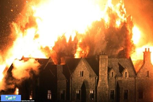 انفجار مهیب در لوکیشن فیلمبرداری جدیدترین جیمز باند/ گزارش تصویری