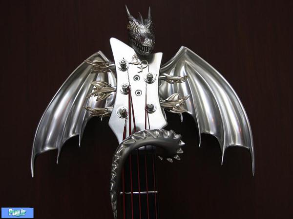 گیتار به شکل اژدها 