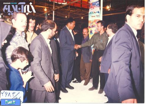 محمدعلی کلی در نمایشگاه کتاب تهران / عکس