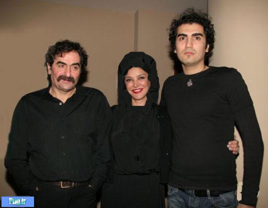 عکس:شهرام ناظري،همسر و پسرش حافظ