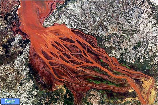 تصاویر جالب از رگ‌های خونی زمین