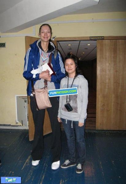 بلند قد ترین دختران دنیا تصویری