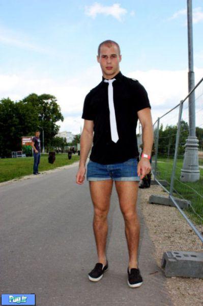 مدل های لباس عجیب مردان روسی