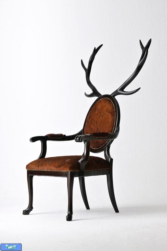 صندلی هایی به شکل حیوانات