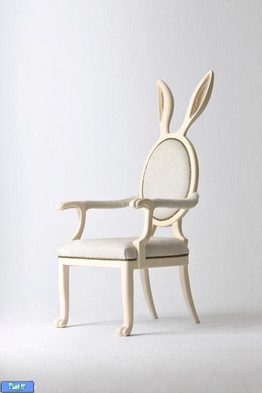 صندلی هایی به شکل حیوانات