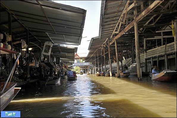 بازار شناور در تایلند+ تصاوير