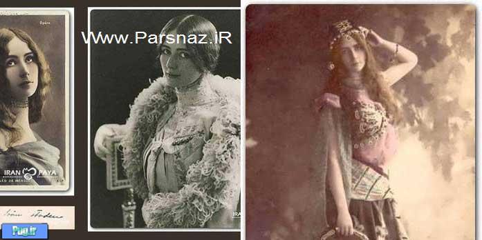 اولین ملکه زیبایی ایران و جهان در سال 1896 + عکس