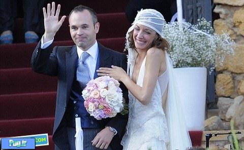 مراسم ازدواج بهترین بازیکن فوتبال اروپا + نامزد هایشان