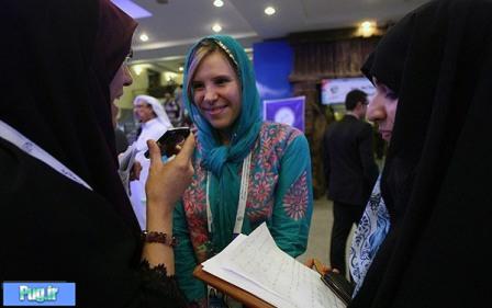  پوشش زنان میهمان دراجلاس تهران/ تصاویر