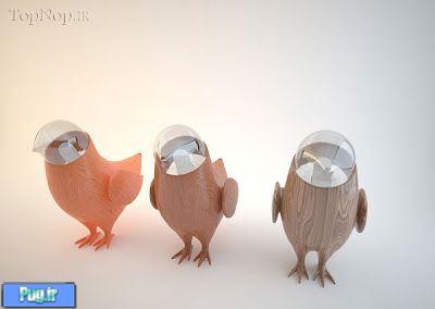 طراحی های صنعتی با الهام از پرندگان