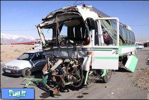  سانحه رانندگی در جاده شیراز 26 کشته و زخمی برجای گذاشت