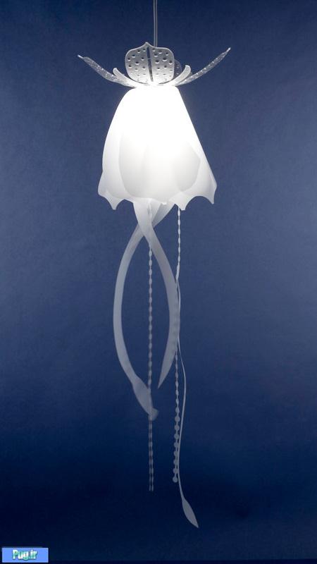 لامپ هایی با شکل ماهی ژله ای 