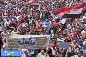 حمله معترضان مصری به کاخ ریاست جمهوری