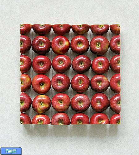 هنری با میوه ها 