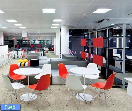 تصاویر جذاب از دفتر کار گوگل در لندن