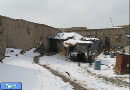 روستای قحطی زده در سرمای تهران/ تصاویر