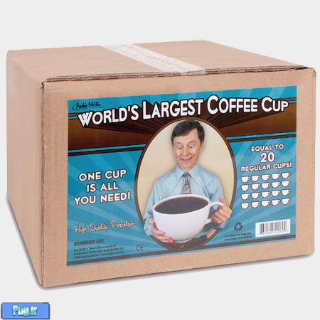 بزرگترین فنجان قهوه دنیا 