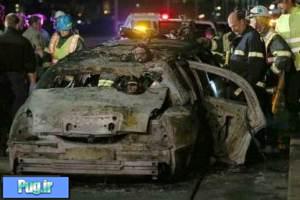 کشته شدن 5 زن در آتش سوزی ماشین عروس