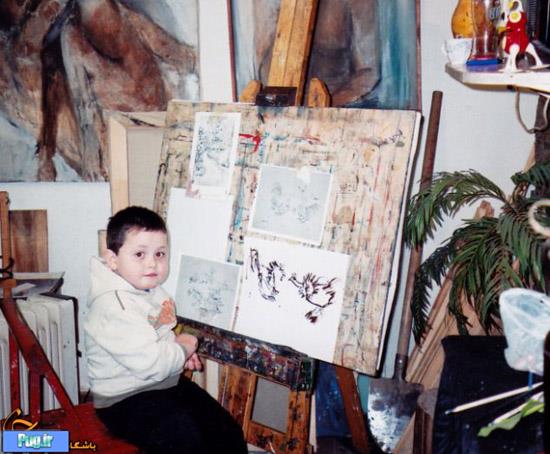 نقاشی‌های شگفت‌انگیز یک پسر بچه 