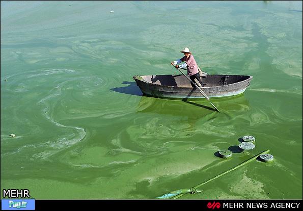 آلودگی رودخانه ها و دریاچه ها در چین 