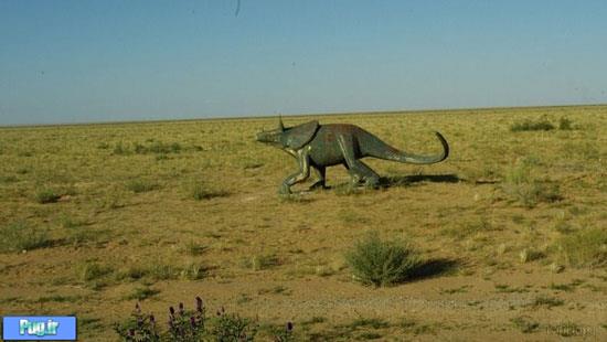 صحرای دایناسور ها در چین