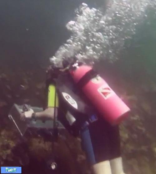 عکاسی از زیر آب با یک دستگاه اسکنر! 