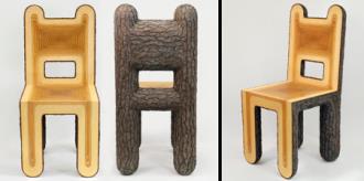 صندلی چوبی توسط جویس لین