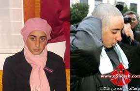 دختری که برای حفظ حجاب سرش را تیغ زد 